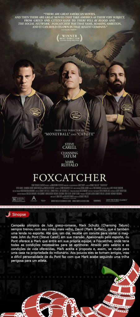 Foxcatcher Uma História que Chocou o Mundo Cinema UP